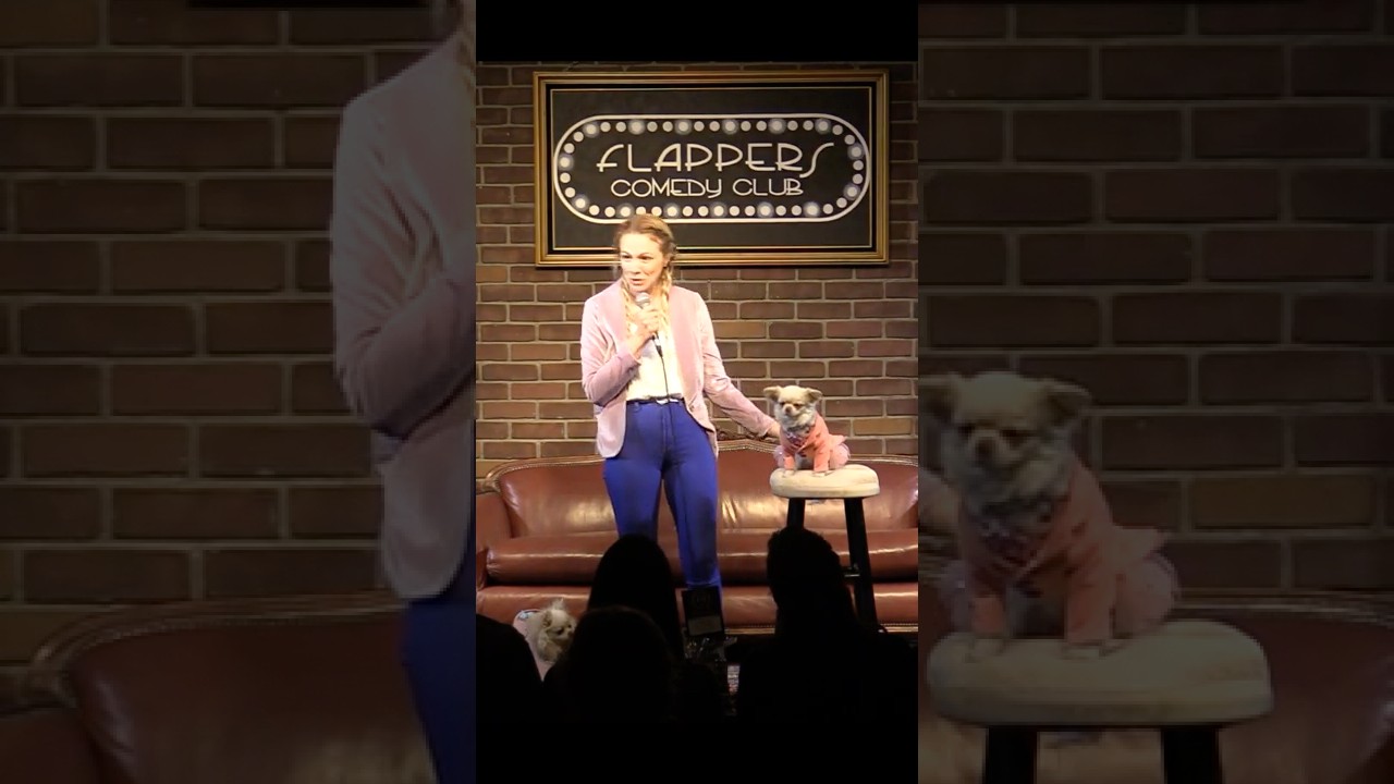 Stand Up Comedy Dog Act | PTSD & Anxiety | Jahnnalee & The Furry Kiddos | Flappers Comedy Club