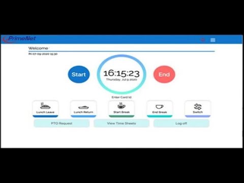 setting up your new PT-2260 Time Clock