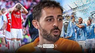 'All these games were so SO tough' | Bernardo Silva on how Arsenal pushed City to the very end