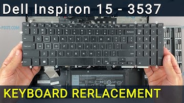 Dell Inspiron 15 - 3537 Keyboard Replacement | Easy DIY Repair