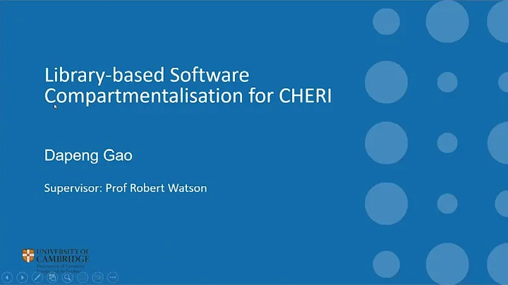 Library-based Software Compartmentalisa...  for CH...
