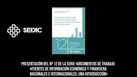 Presentación del nº 12 de la Serie