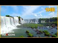 【 8K 】 【 Meoung Video 】 1 HOURS 'Iguazu falls' | 이과수 폭포 | 1시간 | Scenery | Relaxing