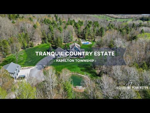 Tranquil Country Estate | 457 Wilson Dr, Hamilton Township | Jacqueline Pennington Re/Max Hallmark