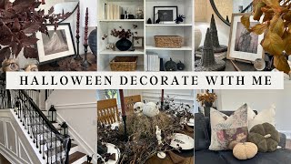 HALLOWEEN DECORATE WITH ME 2026 + FALL DECOR | LIVING ROOM, ENTRYWAY, OFFICE & DINING | COZY/SPOOKY