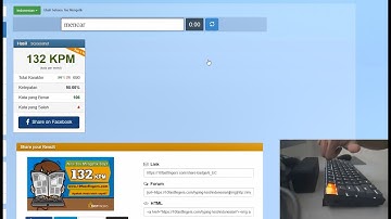 10 Fast Fingers Indonesia and Type Racer Typing Test | 100 WPM ++