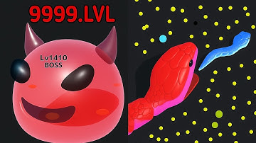 🐍 vs 👾 Clash of Slimes vs Snake Clash IO | Who Rules the Arena?! ⚡🔥