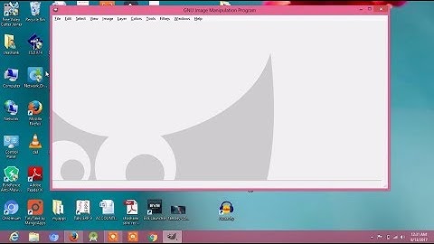 lost layer panel or dock, gimp 2.8