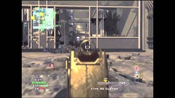 MW3: Type-95/M16 Overkill MOAB on Arkaden! | 3 Round Burst Overkill MOAB!