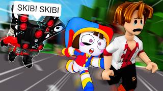 😱 Peter and Pomni Became Friends to Escape SKIBI SKIBI! | Peter Roblox World