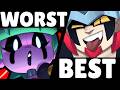 V51 The BEST WORST Brawlers Pro Tier List 
