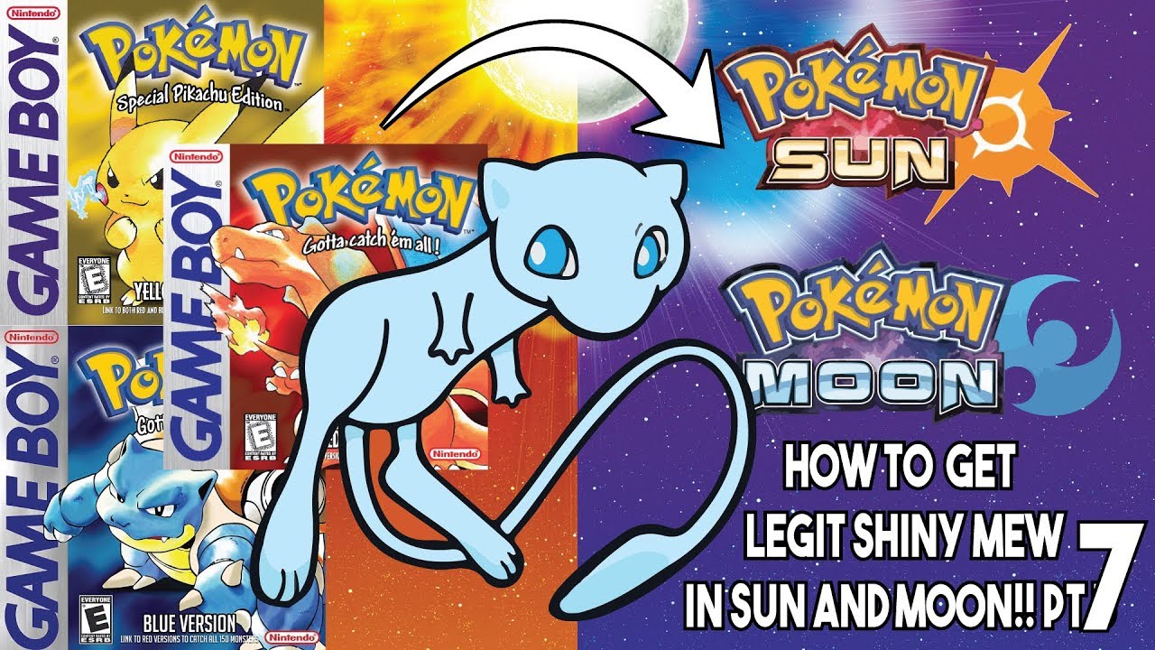 Pokemon players figure out how to get their Red/Blue/Yellow Glitched Mew to  Sun/Moon, The GoNintendo Archives