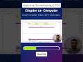 Process Scheduling and FCFS Chapter 01 Computer Class 10th #shorts #10thclasscomputerscience #FCFS