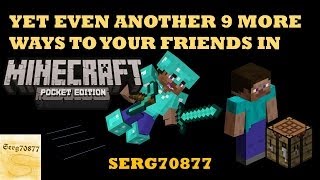 Yet Even Another 9 More Ways To Kill Your Friends in Minecraft PE(Part 5)