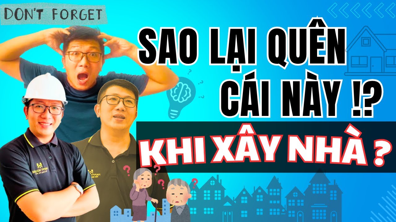 10 Điều CẦN BIẾT Trước Khi Xây Nhà. Ai Lỡ Xây Rồi Cũng Gật Gù | Ngô Đình Khuôn