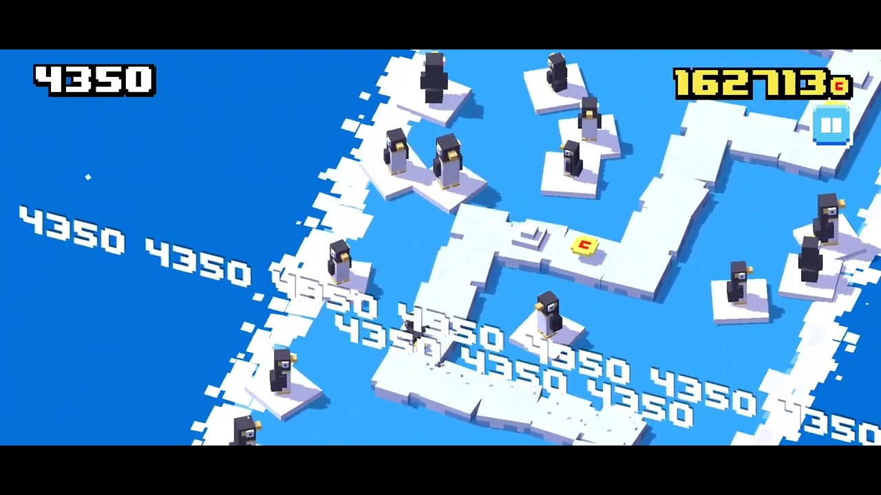 Crossy Road Slippy penguin 12 138 - YouTube