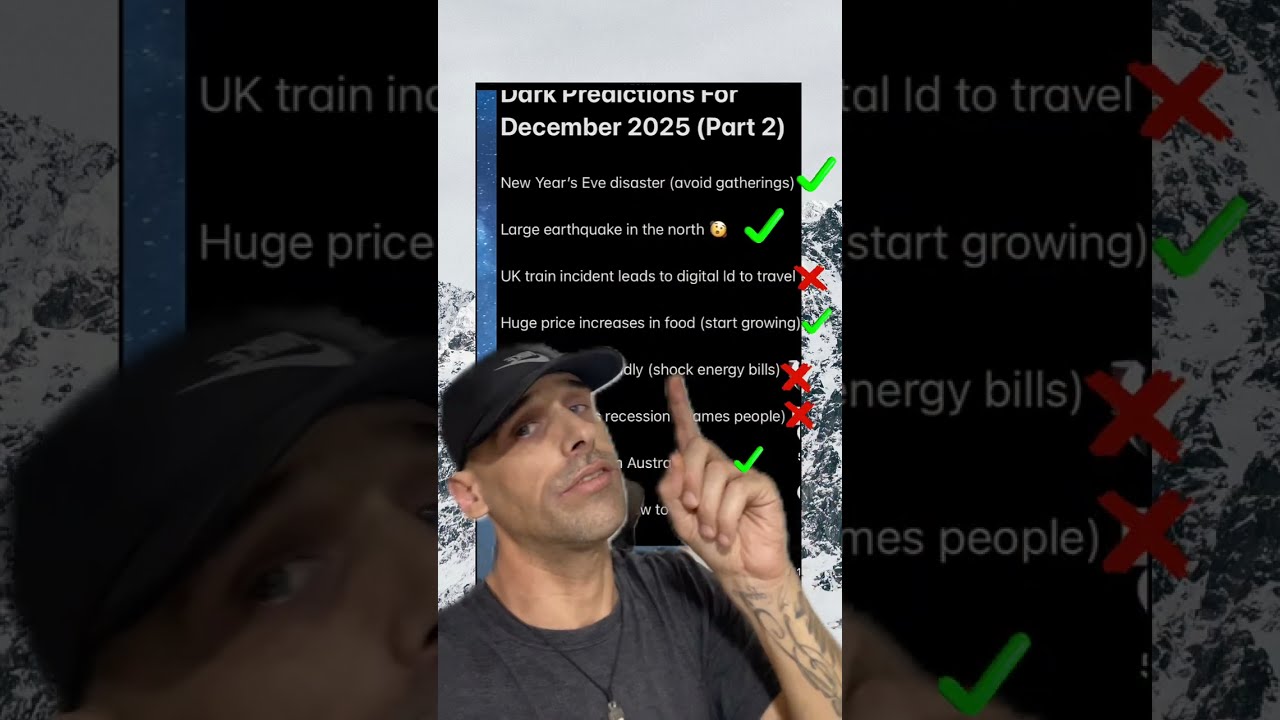 Точные прогнозы по поводу темных времен на декабрь 2025 года (часть 2) 