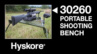 How To Use And Set Up The Hyskore Portable Shooting Bench 30260