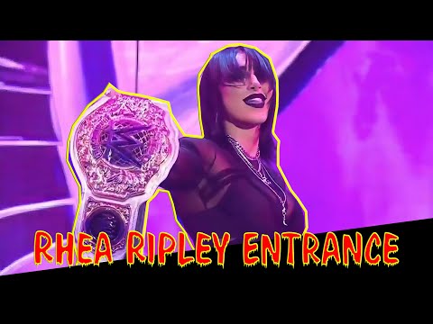 Rhea Ripley Entrance
