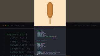 Corn Dog — CSS art