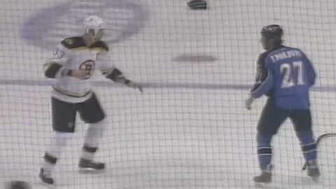 Zdeno Chara vs Chris Thorburn Dec 12, 2008