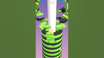 stack ball 3d gameplay#shortsfeed #stackballlevelup #gamer @GameKing-mytv