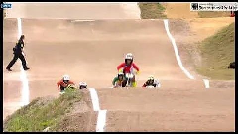 Pedro Abrigo Chile - M1: UCI BMX Zolder 2015