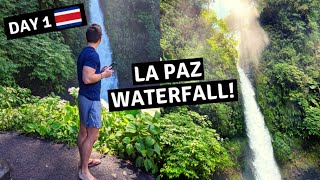 COSTA RICA ROAD TRIP 🇨🇷 La Paz Waterfall + Poàs Volcano | Vero and Justin (Travel vlog video)