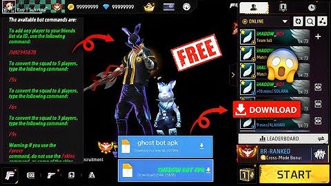 ☠️NEW GHOST BOT  + SHADOW BOT V3 😱 | How to download ✅