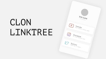 Linktree con Tailwind en 15min