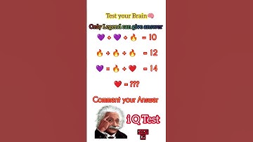 Who can solve this math puzzle 🔥 IQ test #shorts #iqtest #brainrot #mathspuzzele #iq #brainteaser