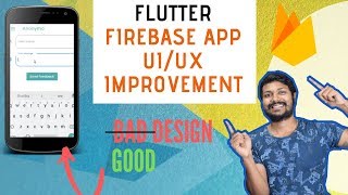 Flutter Firebase Application | Improving UI & UX of the App [Tricks]