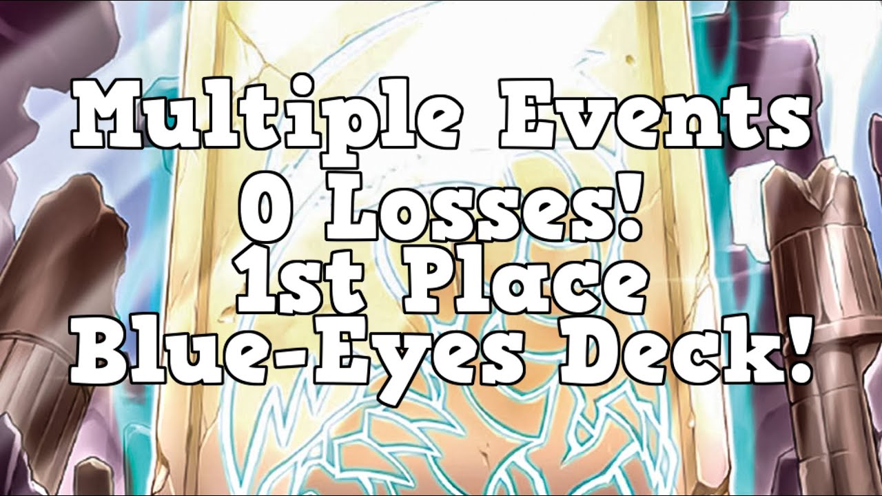 Yu-gi-oh! 1st Place Blue-Eyes Fusion Control Deck Profile + Theory Discussion!