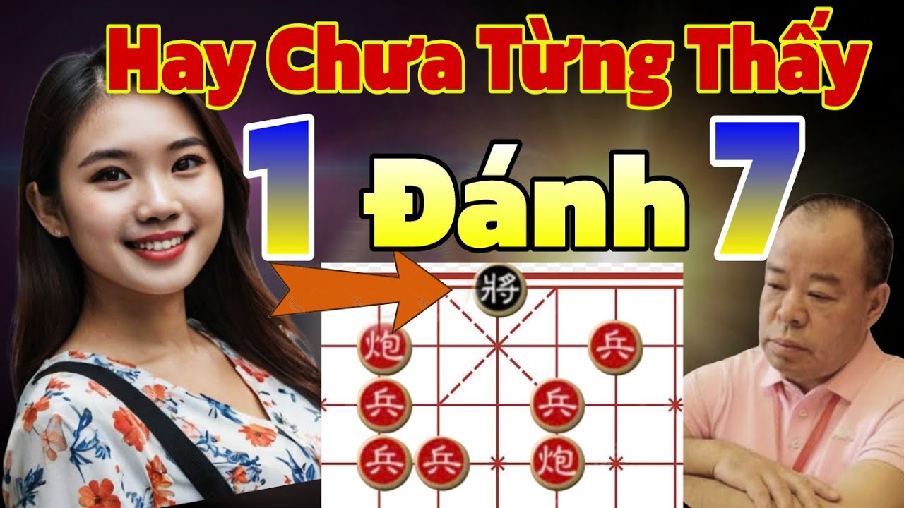 Ván Cờ Tướng Giả Vờ Mất Sạch Xe Pháo Mã Đỉnh Cao