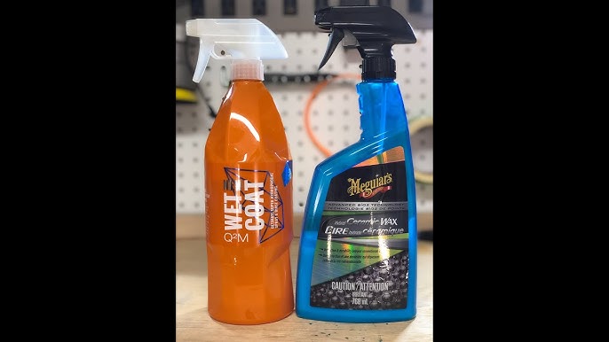 Meguiar's - So, what all have you applied our new Hybrid Ceramic Spray Wax  to so far🤗? How's that beading action holding up?!!🤤☝️ Meguair's Hybrid  Ceramic Spray Wax represents the latest in