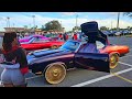 Mlk carshow 2k24 lakeland fl donks  verts  big rims  custom cars  polk county