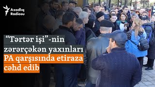 Prezident Adminstrasiyasının qarşısında \