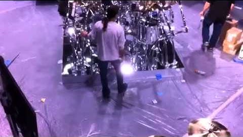 NAMM 2012 Drum Rack Disaster