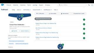 Get Started with Flow Distribution | Screen Flow Distribution | Trailhead | Salesforce | Internship