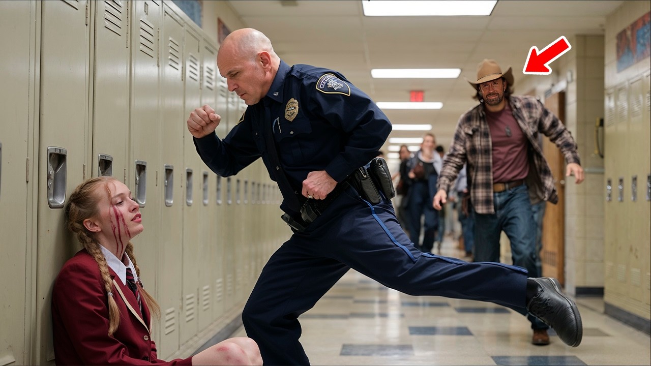 ¡Un Policía Golpeó A La Hija De Chuck Norris, Pero La Venganza De Su Padre Asombró Al Mundo!