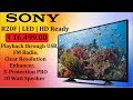 SONY 32 Inches HD Ready LED TV KLV-32R202F Unboxing & Review [Hindi]