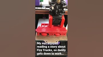 3D Printing with VORON 0.1 ~ Fire truck