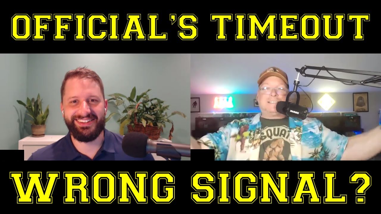 Incorrect Signal Given Did High School Football Officials Give The Wrong Signal On A Big Hit ...