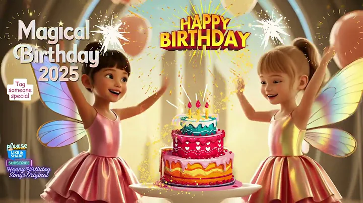 🎉 Magical Birthday Countdown 2025 🎶 | Epic POP Remix 🎂✨ | Best Happy Birthday Song Ever!