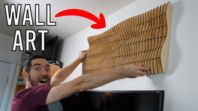 Parametric 3D Wall Art Shelf - Homey Decoration