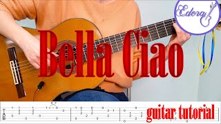 BELLA CIAO - Fingerstyle Guitar Tutorial Teaser - Italian Folk Song