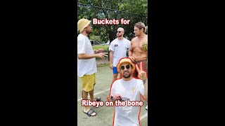 Buckets For Ribeye On The Bone! 😂