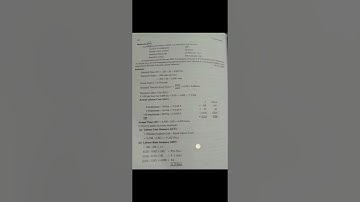 Labour Variances - Labour Yield Variance (LYV) + Labour Rate Variances. Cost Accounting