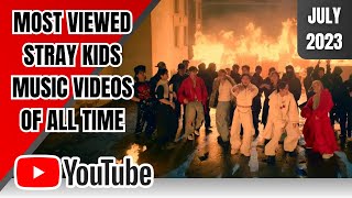 [TOP 50] MOST VIEWED STRAY KIDS MUSIC VIDEOS OF ALL TIME | JULY 2023