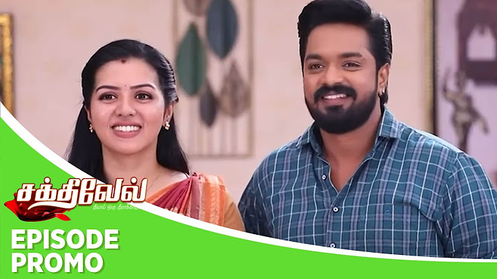 Sakthivel | Episode Promo | 27th February 2025